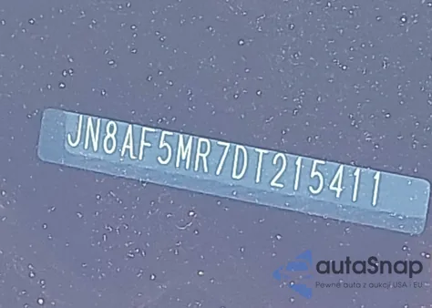 2013 Nissan Juke Sl from USA, damaged, VIN JN8AF5MR7DT215411